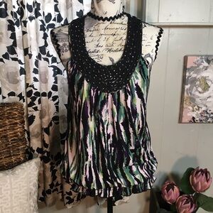 my Michelle round neck tank